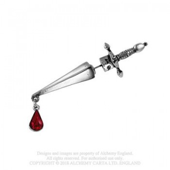 Alchemy: Pewter Earring:...