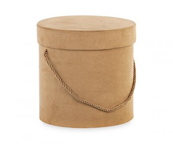 SCATOLA BEIGE CON CORDINO...