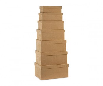 S/7 SCATOLE BEIGE...