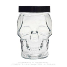 Glass Skull Storage/Cooki