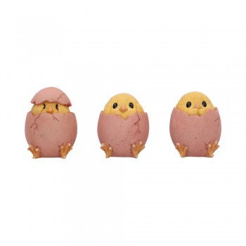 Three Wise Chicks 6.7cm