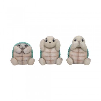 Three Wise Tortoises 8cm