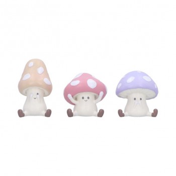 Three Wise Toadstools 8.5cm