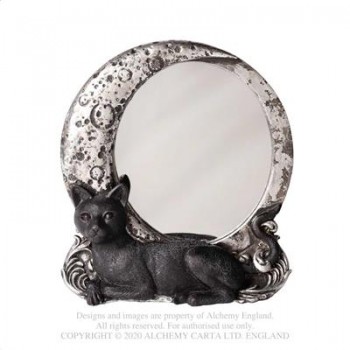 Night Cat Mirror