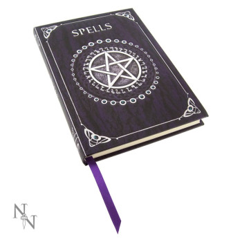 Embossed Spell Book Purpl