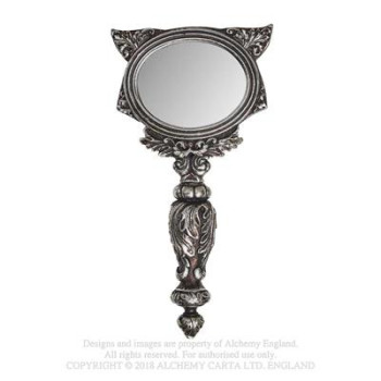 Sacred Cat - Hand Mirror