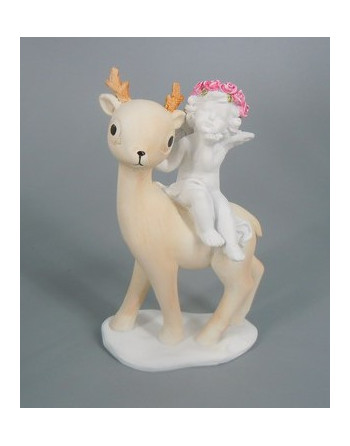 Sujet ange sur cerf (8,1*