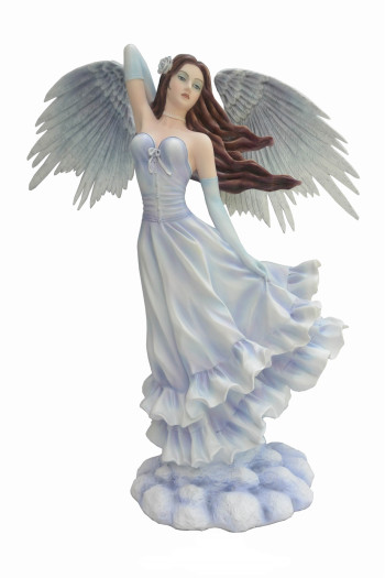 Sujet ange blanche 46*54,