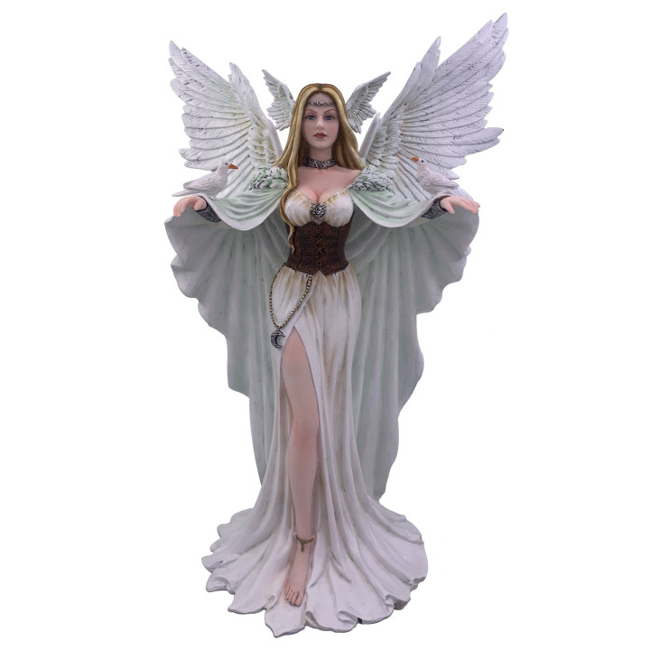 Sujet grand ange blanche