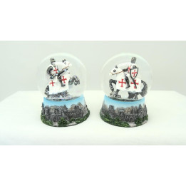 Sujet boule de neige chev