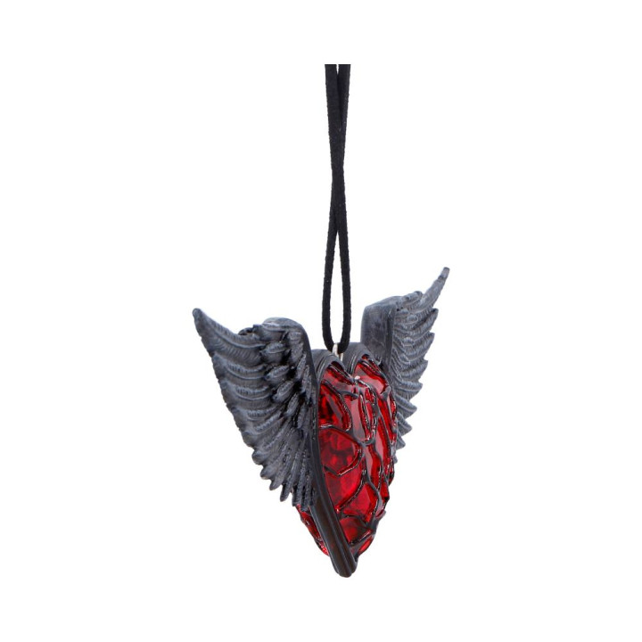Black Winged Heart Hangin