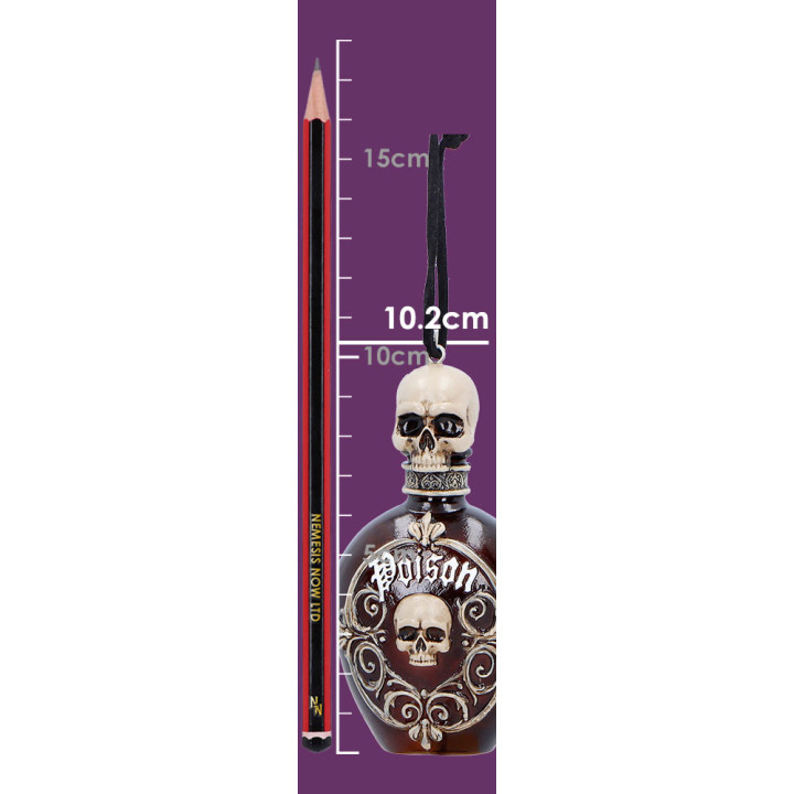 Poison Bottle Hanging Orn